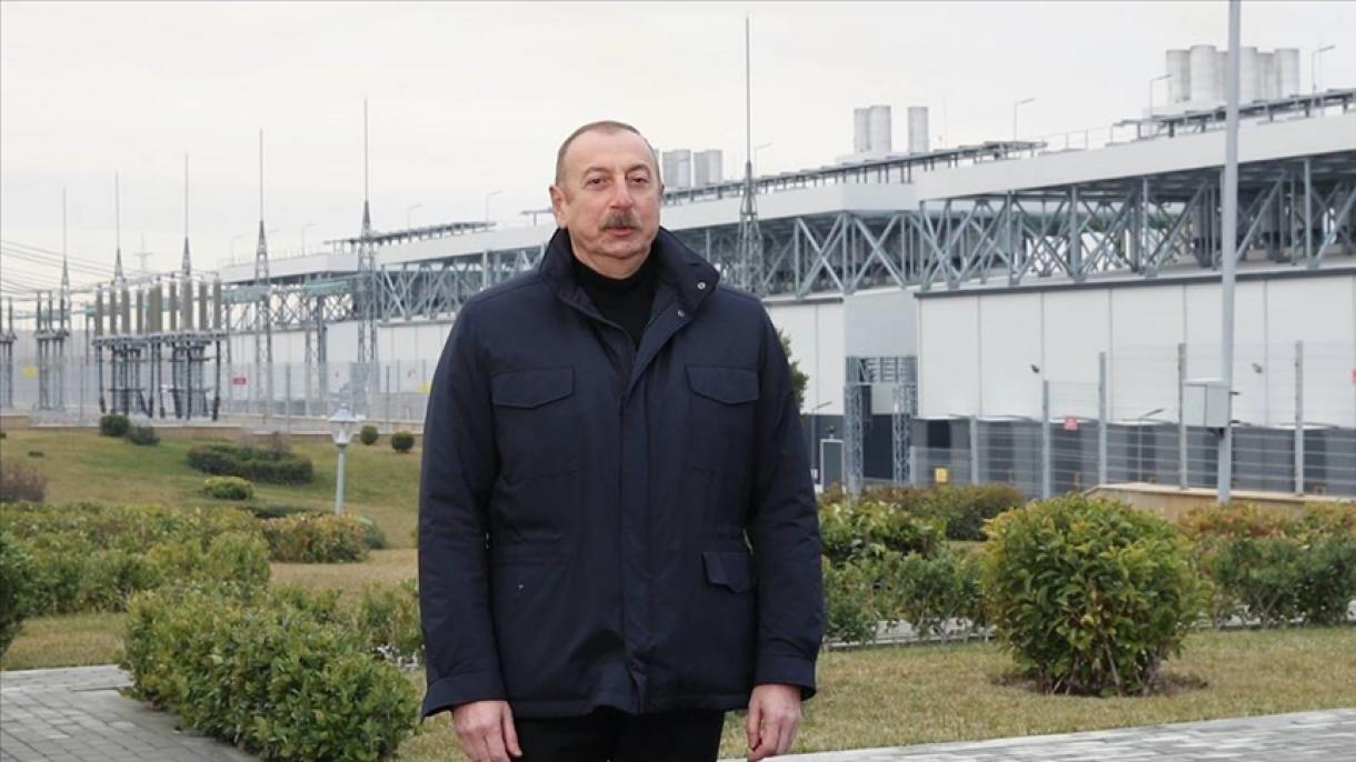 Алиев обяви, че ще изградят високоволтова линия до Нахчиван