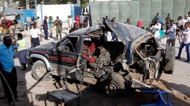 索马里首都摩加迪沙发生两起爆炸事件