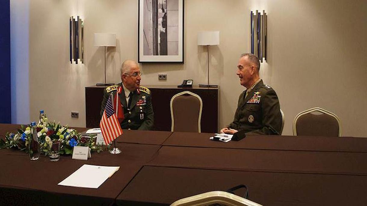 ダンフォード米統合参謀本部議長 ギュレル参謀総長と電話会談 ダンフォード米統合参謀本部議長 ギュレル参謀総長と電話会談