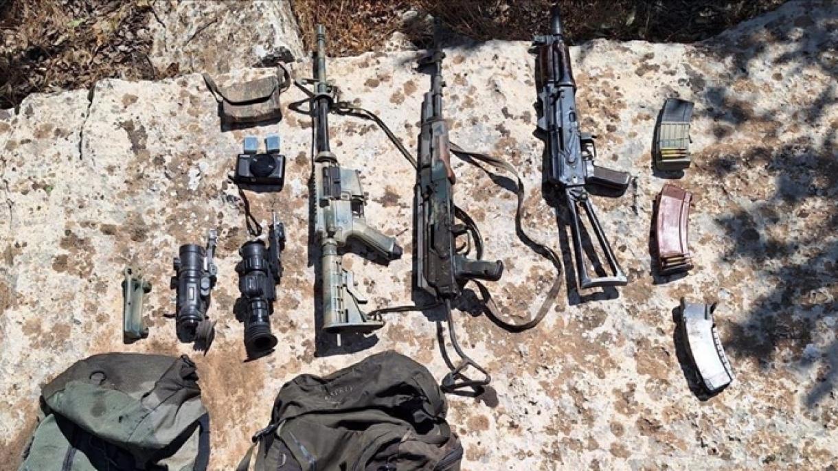 国防部：缴获PKK大量武器和弹药