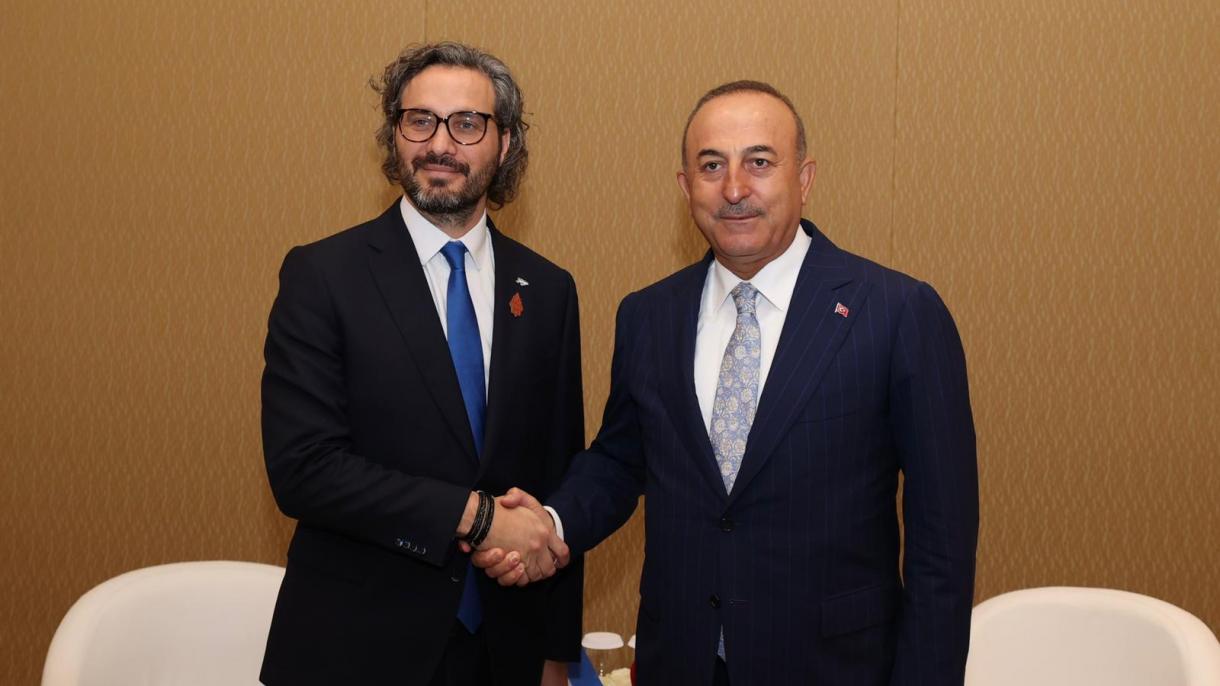 arjantin disisleri bakani santiago cafiero-cavusoglu.jpg