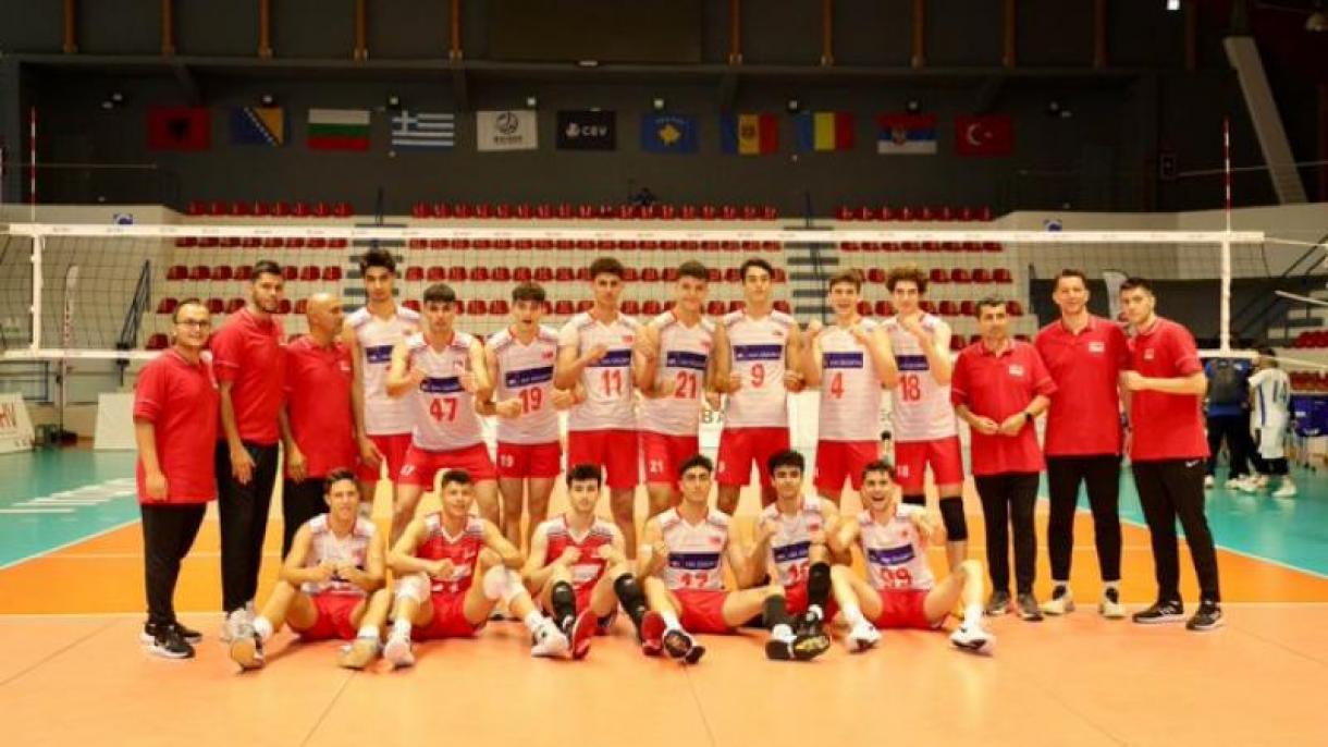 پیروزی تیم ملی والیبال مردان زیر 19 سال ترکیه