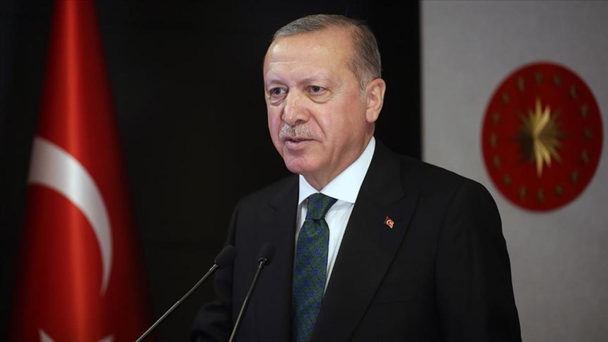 erdoghan: tonélning uchidin yoruqluq köründi