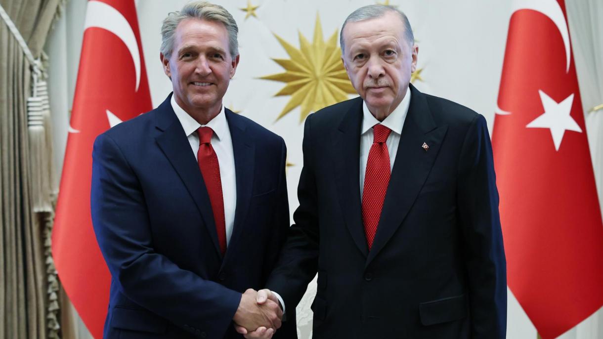 Prezident Erdogan ABŞ-nyň Ankaradaky ilçisini kabul etdi