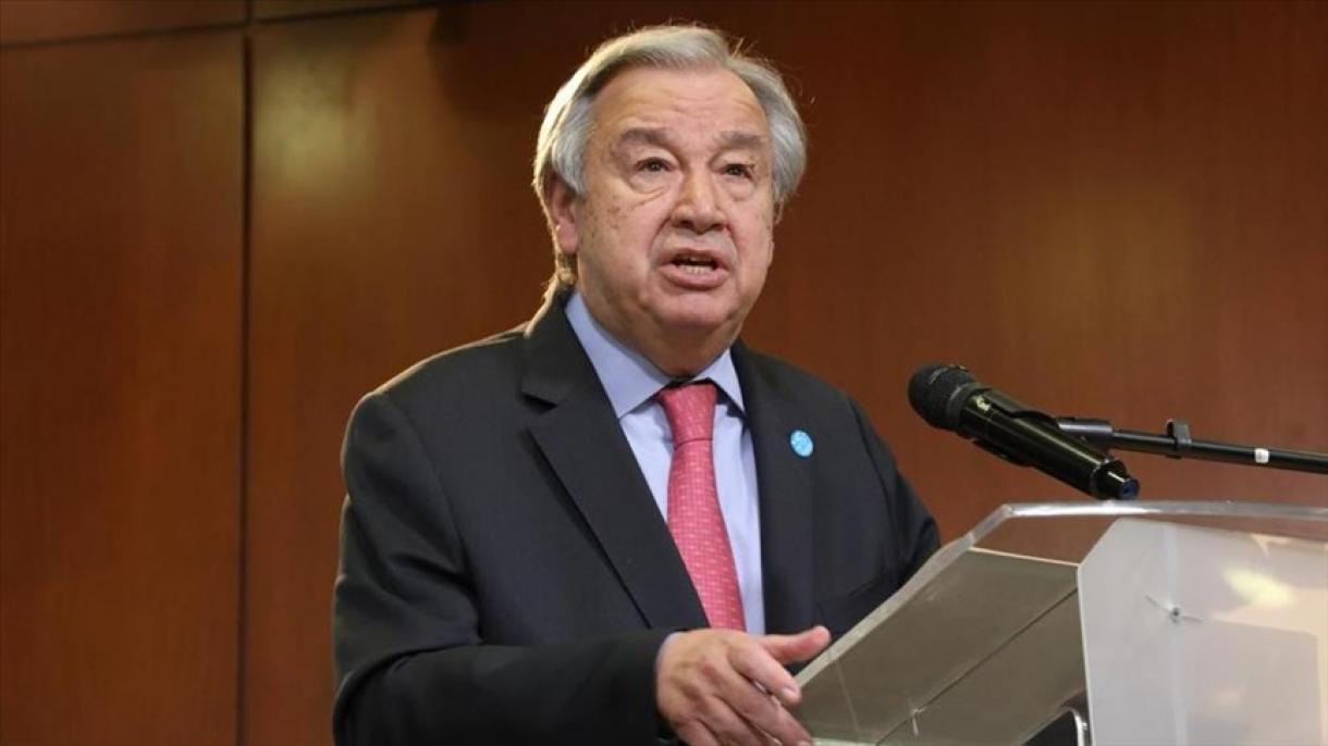 اقوام متحدہ کے سیکرٹری جنرل کی اسرائلی اور فلسطینی رہنماؤں سے ٹیلی فونک بات چیت
