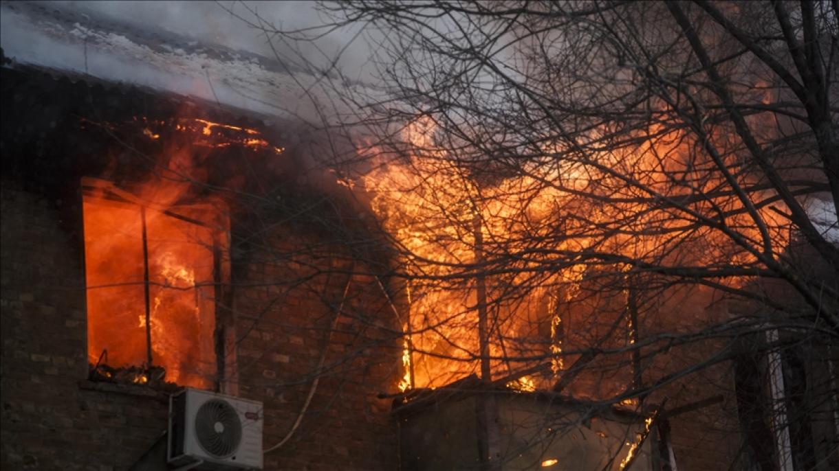 克里米亚射击场发生大火2000多人被疏散