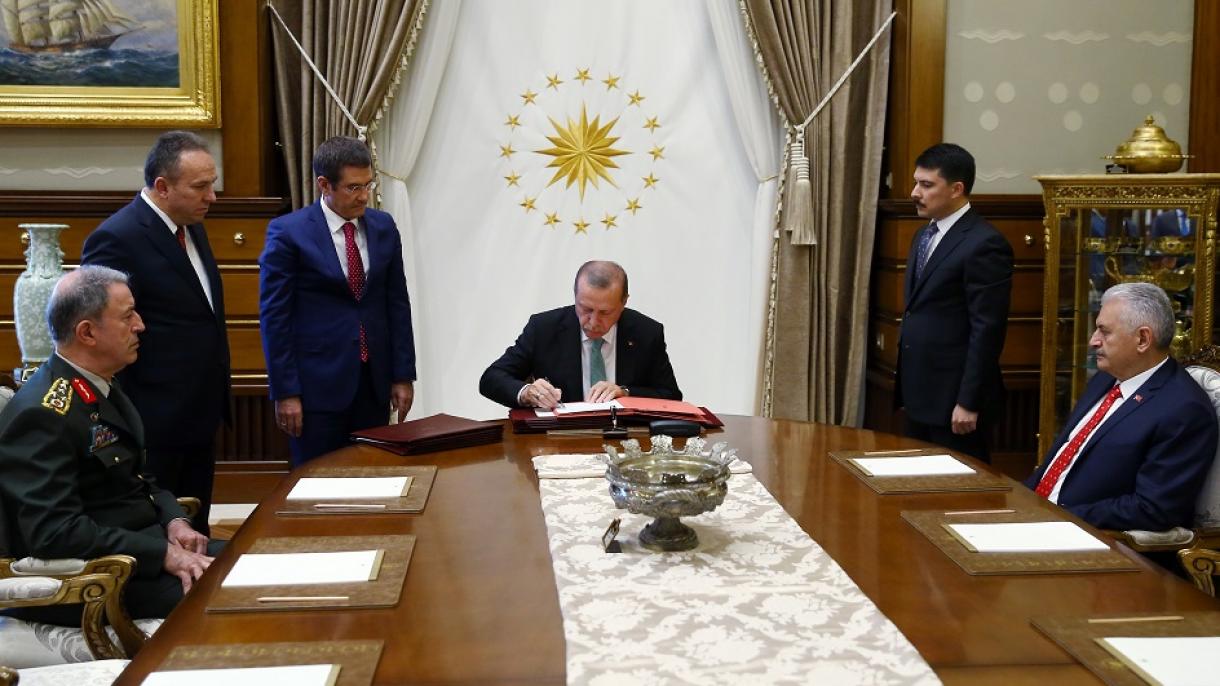 O presidente da Turquia convoca uma reunião sobre a segurança nacional
