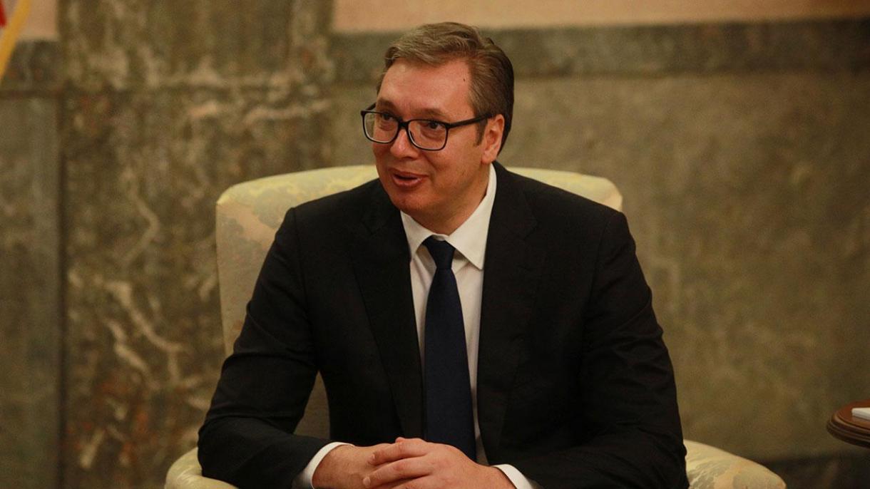 Сръбският президент Александър Вучич се срешна с министъра на отбрана на Турция Яшар Гюлер