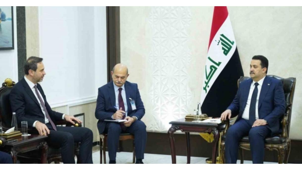 نخست وزیر عراق وزیر انرژی و منابع طبیعی تورکیه را به حضور پذیرفت