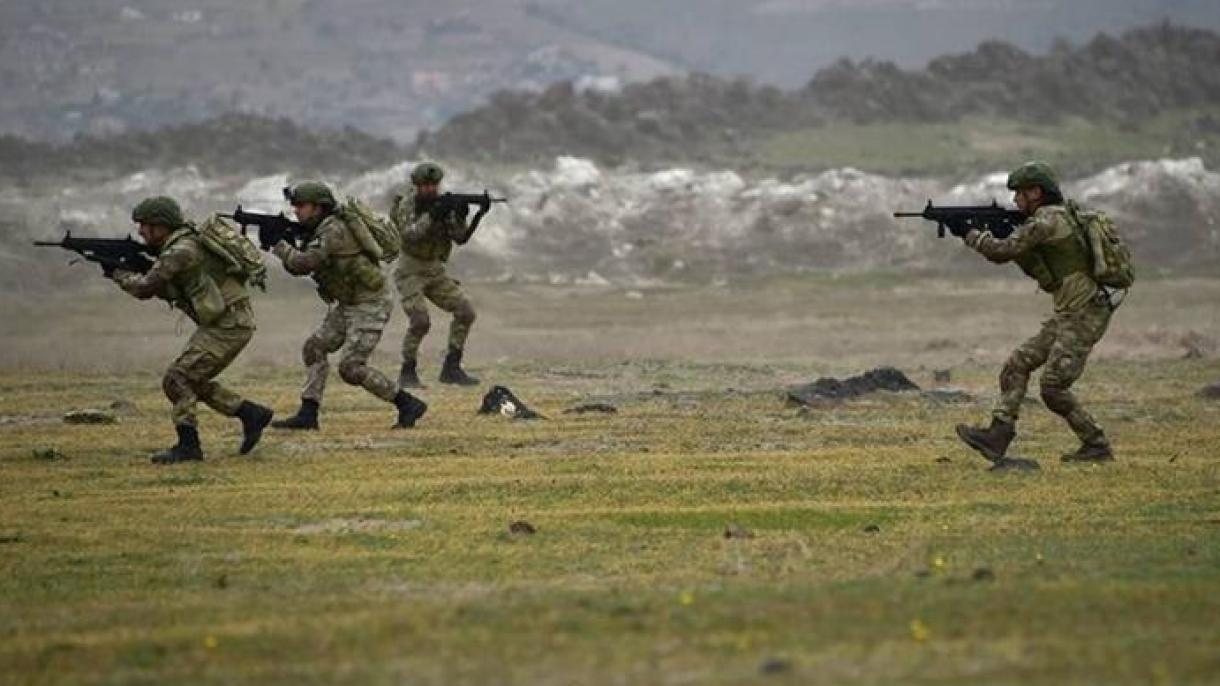 3 تروریست پ‌ک‌ک/ی‌پ‌گ که اقدام به تیراندازی ایذایی کردند، توسط ارتش ترکیه از پای درآمدند