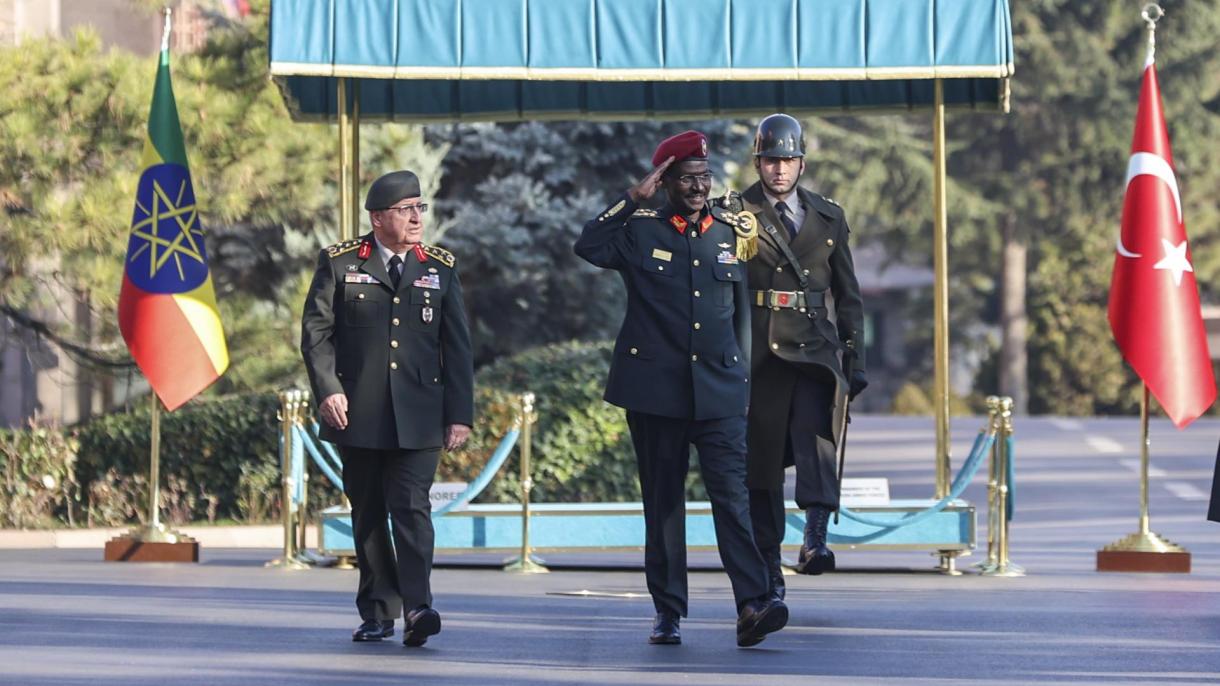 ترکیہ: ایتھوپیا مسلح افواج کے سربراہ انقرہ پہنچ گئے
