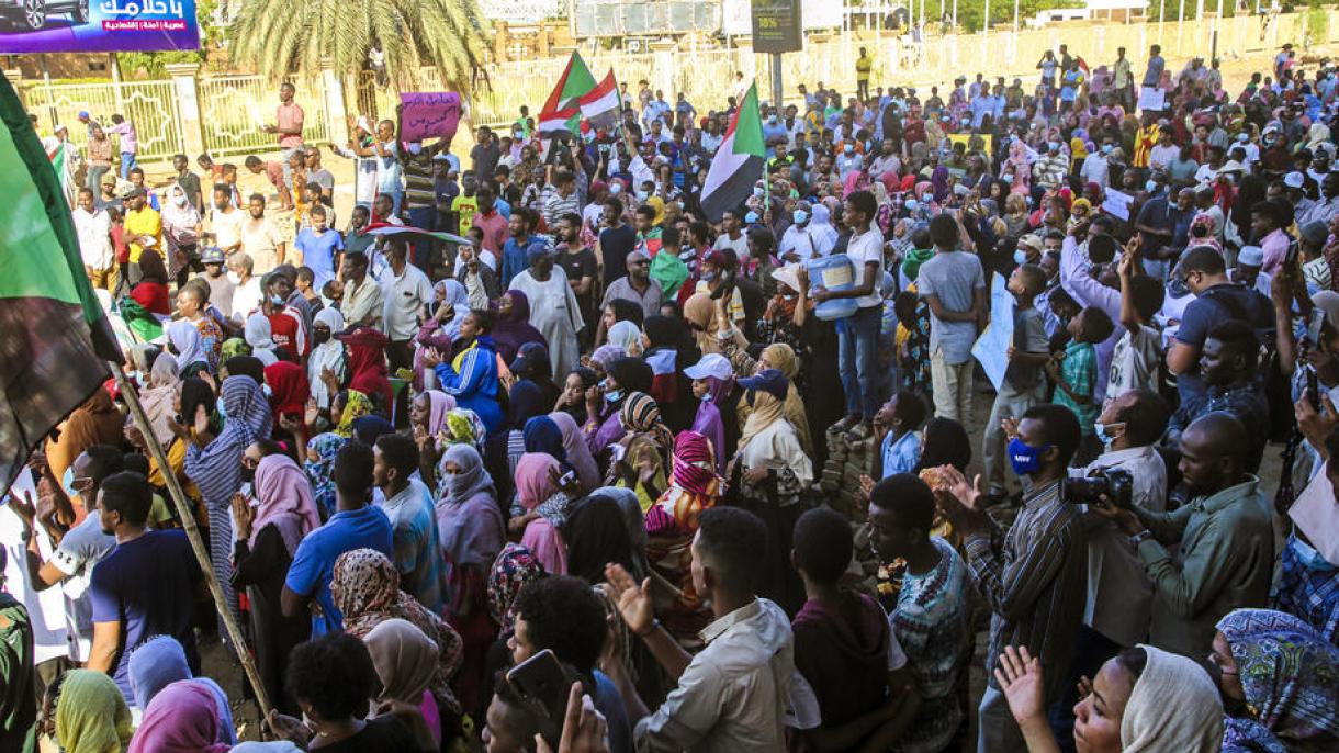 مظاهره علیه کودتای نظامی در سودان