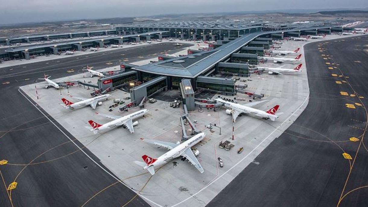 Os aeroportos de Istambul acolheram 48 milhões de passageiros em 6