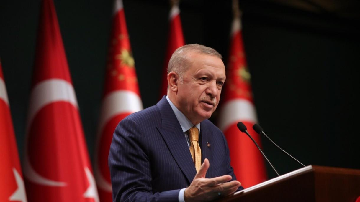 Erdogan Ministrler kabinetiniň mejlisinden soň beýanat berdi