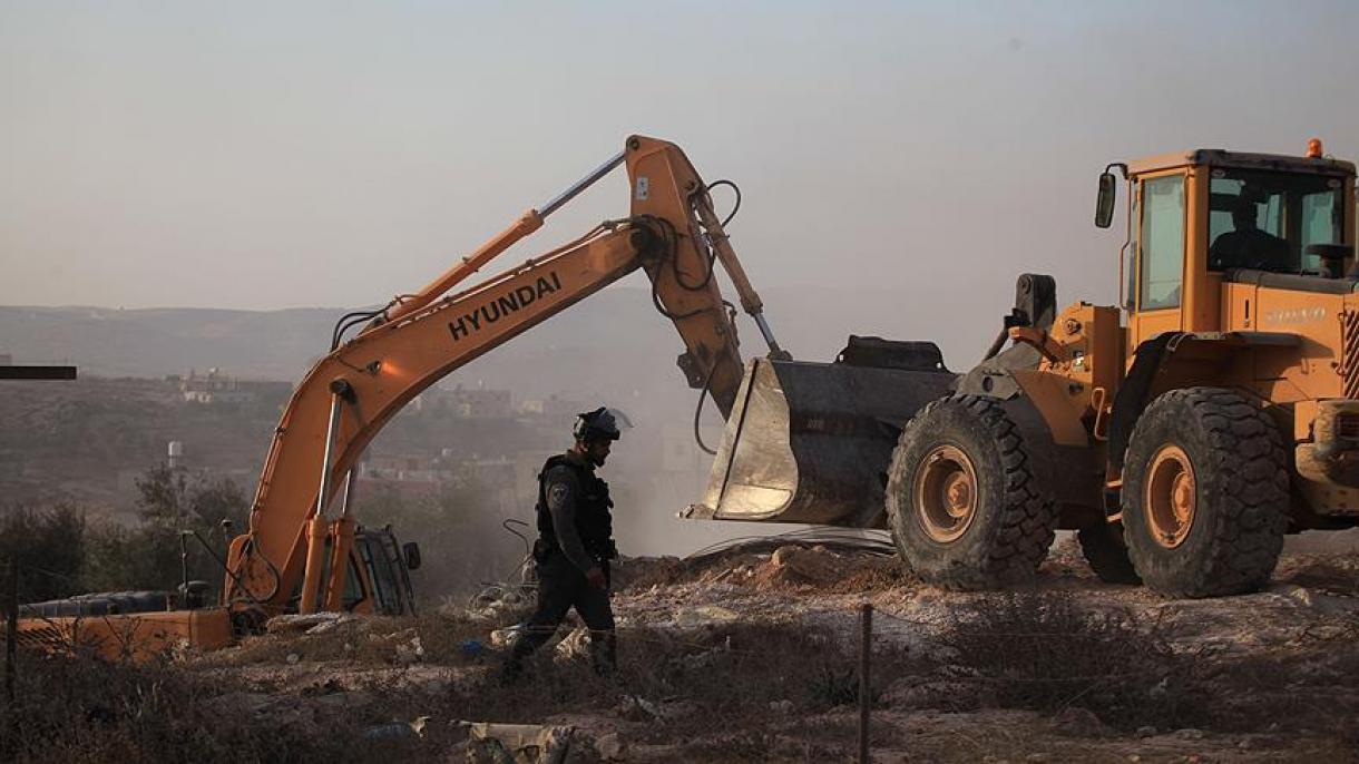 تخریب منازل و مزارع فلسطینیان توسط نظامیان اسرائیل