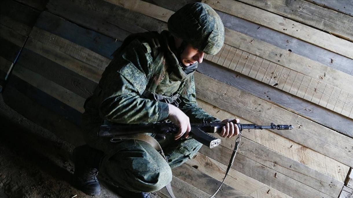 یک سرباز اوکراینی در دونباس کشته‌ شد