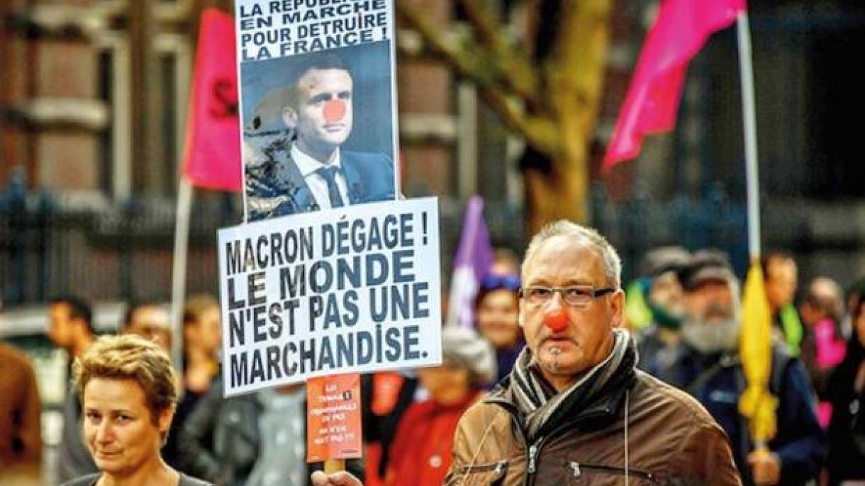 Tüntettek a nyugdíjreform ellen Franciaországban