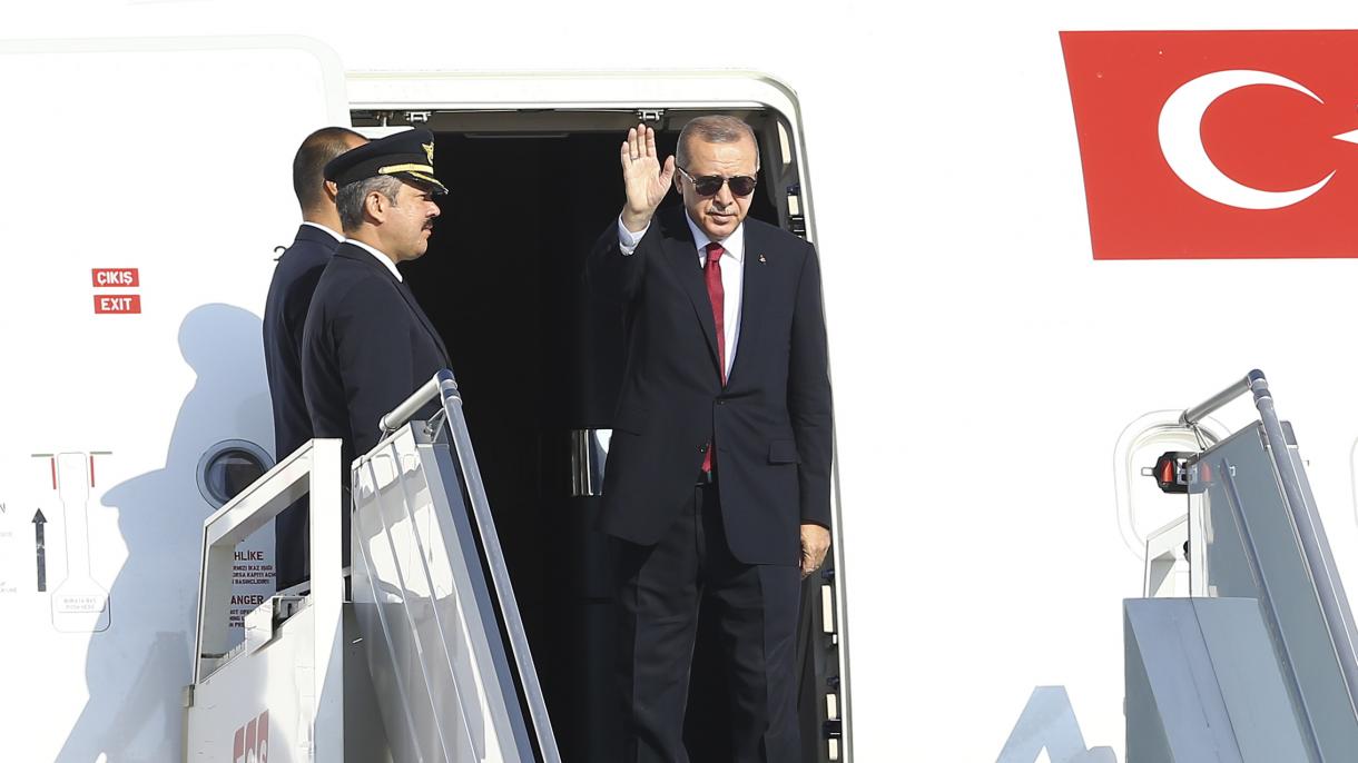 Prezident  Erdogan Siriýa temaly üçtaraplaýyn maslahata gatnaşmak üçin Eýrana gitdi