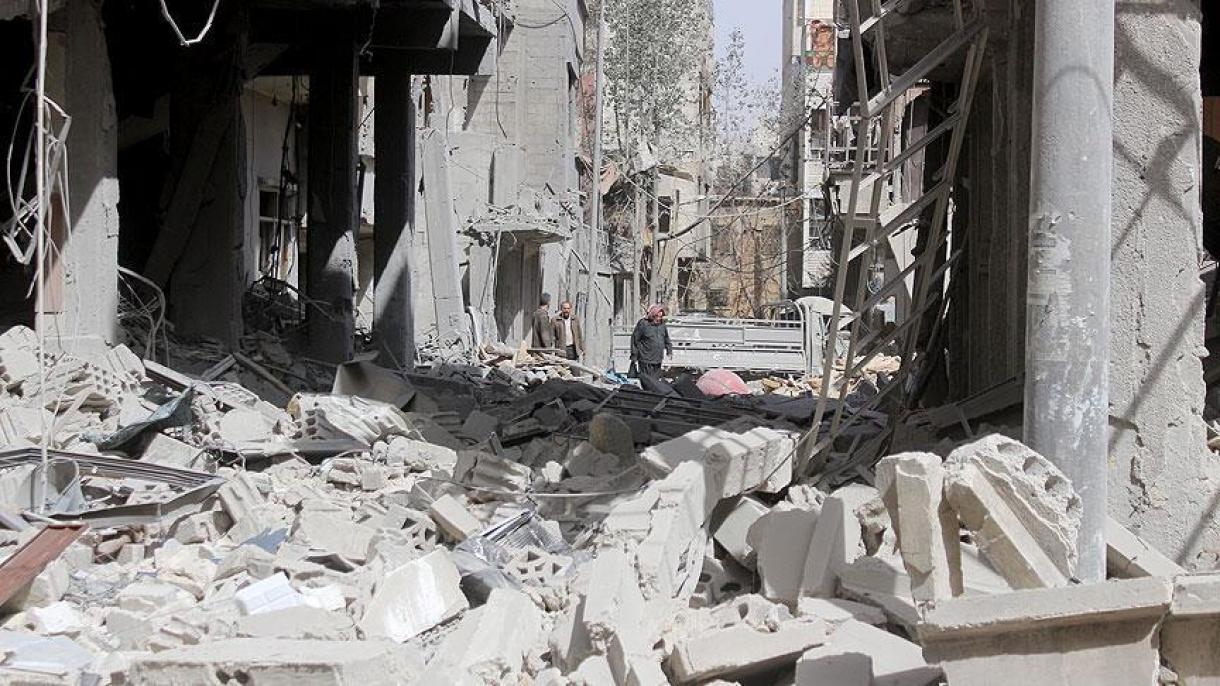 叙利亚政权和俄罗斯重新开始袭击东古塔  25位平民死亡