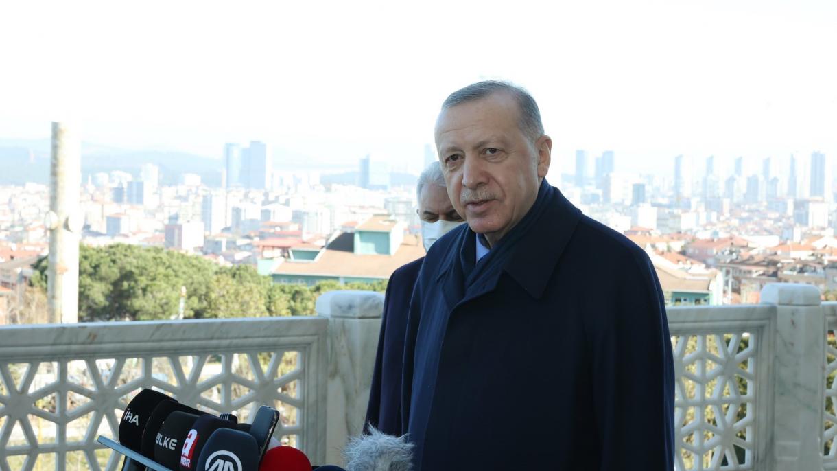 Президент Эрдоган : "Түркия эл аралык басмакана биримдигинде биринчи ондо"