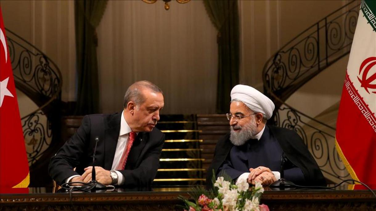 صدر ایردوان کی ایران کے صدر روحانی سے ٹیلی فون پر شام کی صورتِ حال سے متعلق بات چیت