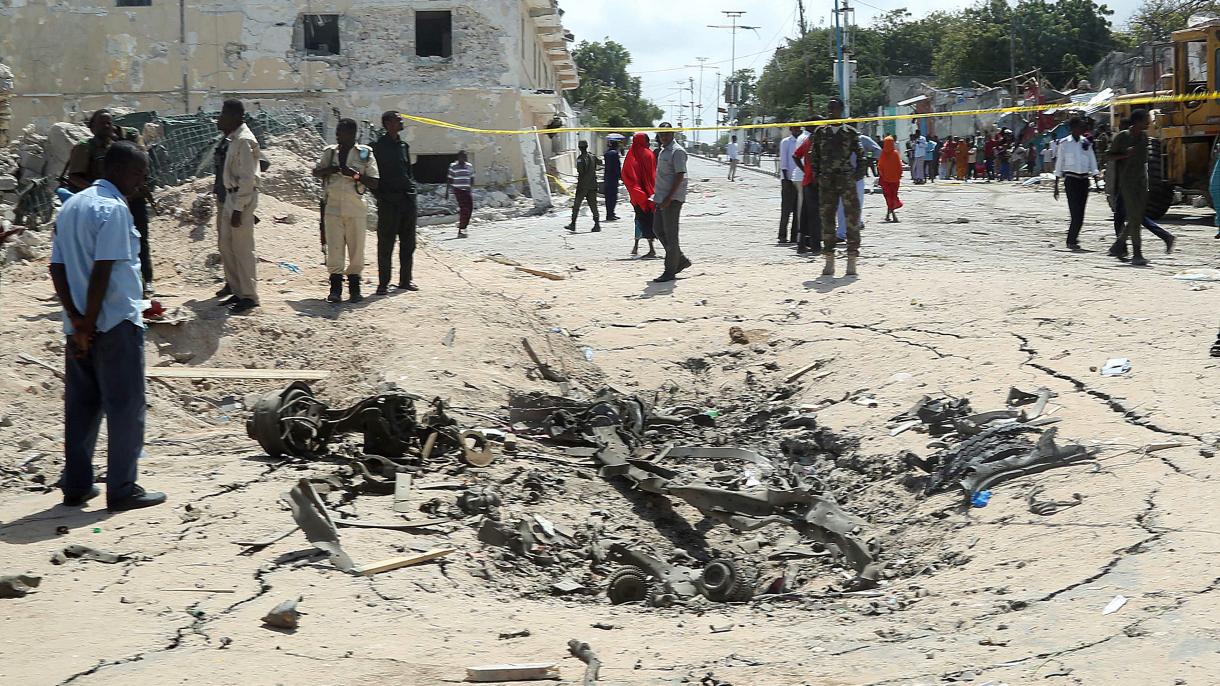Somalining poytaxti Mogadishuda kuchli portlash sodir bo’ldi