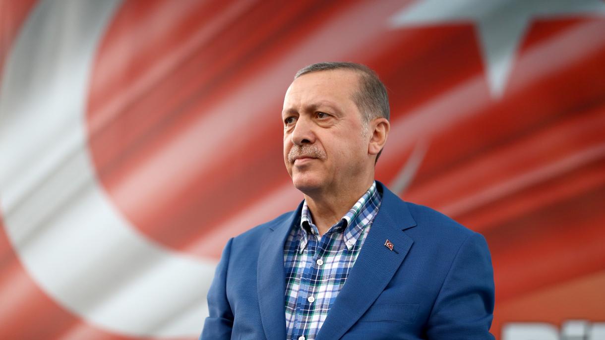 Erdoğan augusztus 30, a Győzelem Napja alkalmából tette közzé üzenetét