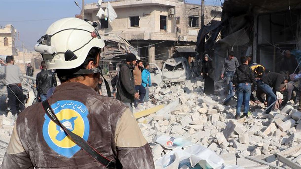 BMT İdlib şəhərinin bombalanması ilə bağlı dərin narahatlığını dilə gətirdi