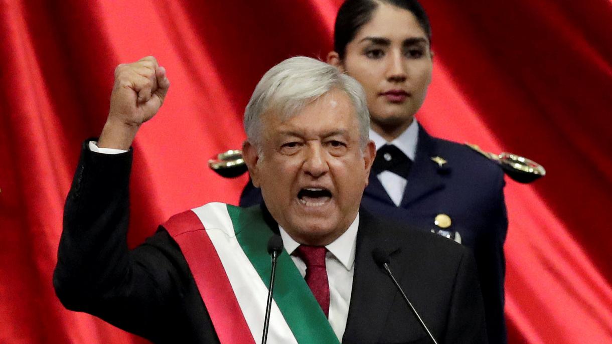 Meksika ilbaşı wazifasına başladı
