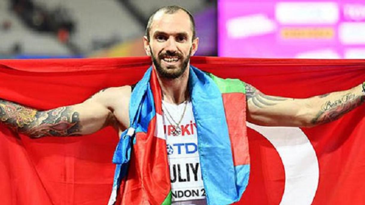 Рамиль Гулиев 200 метрде алтын медаль алды