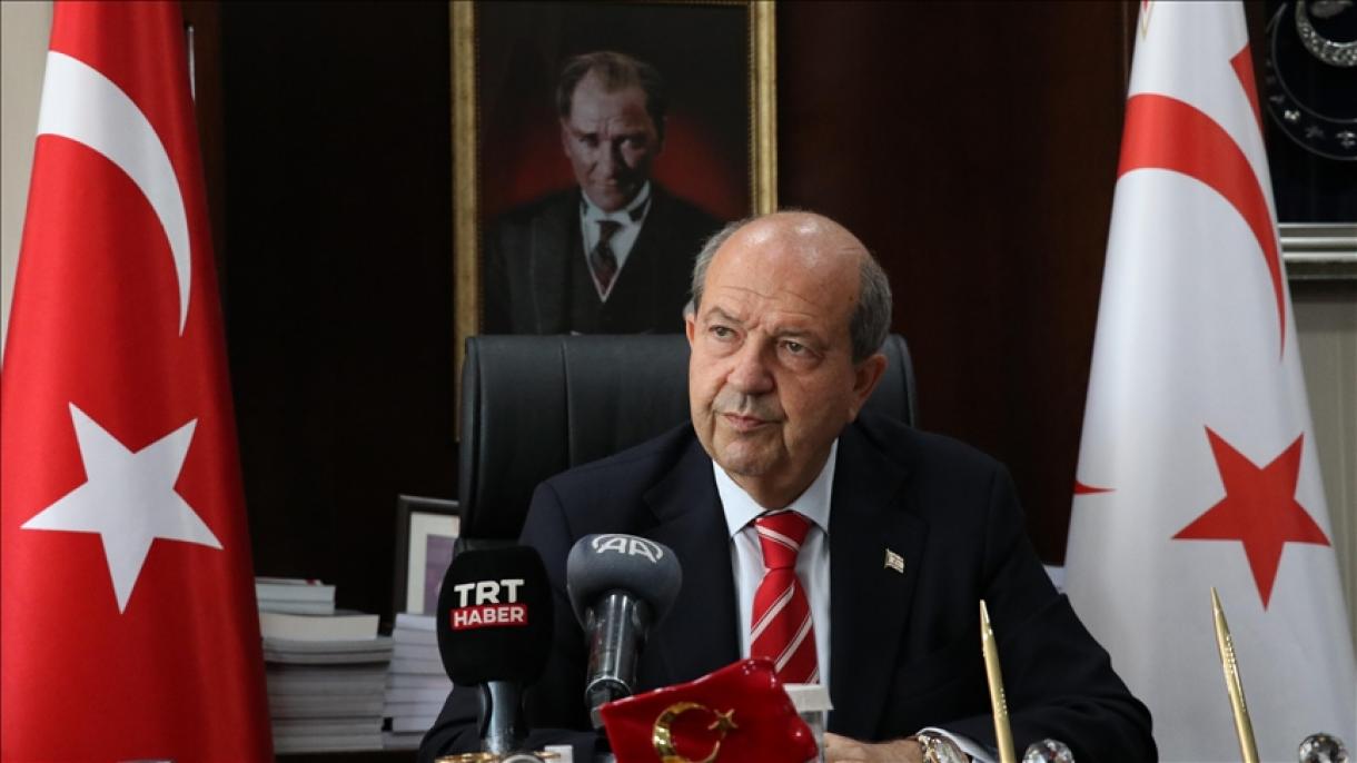 Ersin Tatar Turkiya prezidenti Erdo'g’anga minnatdorlik bildirdi