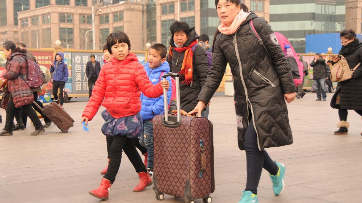 中国春节期间旅游收入为约750亿美元