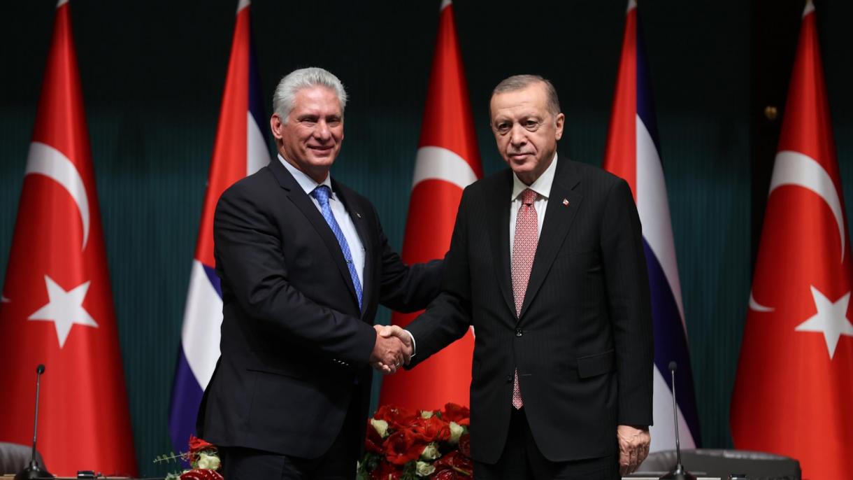 Erdogan indica que la creciente cooperación con Cuba es importante para Türkiye