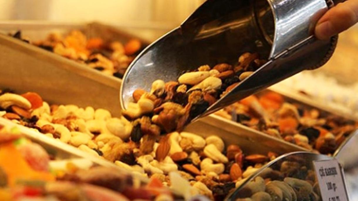 Turquia:  exportações de frutos secos em 2 018 atingiram os 1 388 milhões de dólares