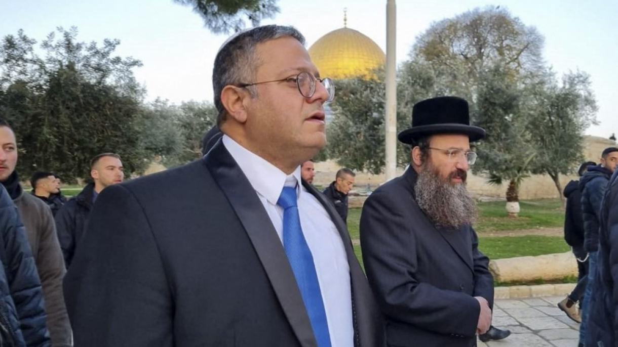 Exprimer ministro israelí critica a Ben-Gvir, quien allanó la Explanada de las Mezquitas