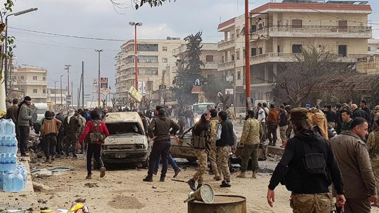 Siriýanyň Afrin etrabynda bombaly hüjüm guraldy