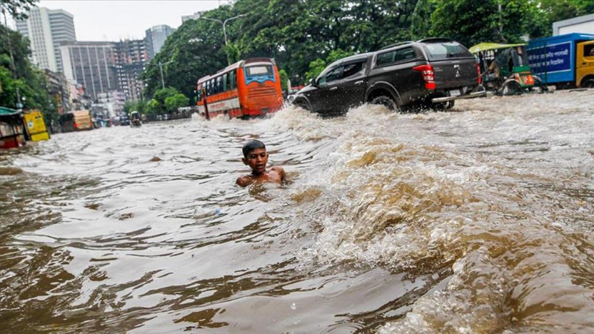 Бангладештеги муссон жамгырлары