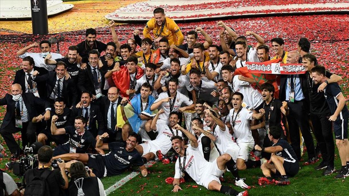 El Sevilla gana su sexta final de la Liga de Europa de la UEFA