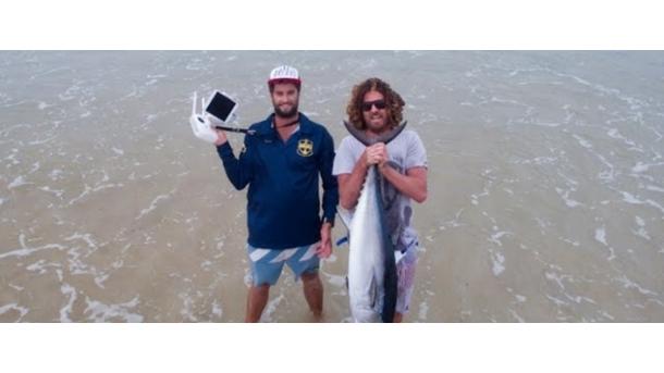 Balıqçıların yeni cihazı: Drone!