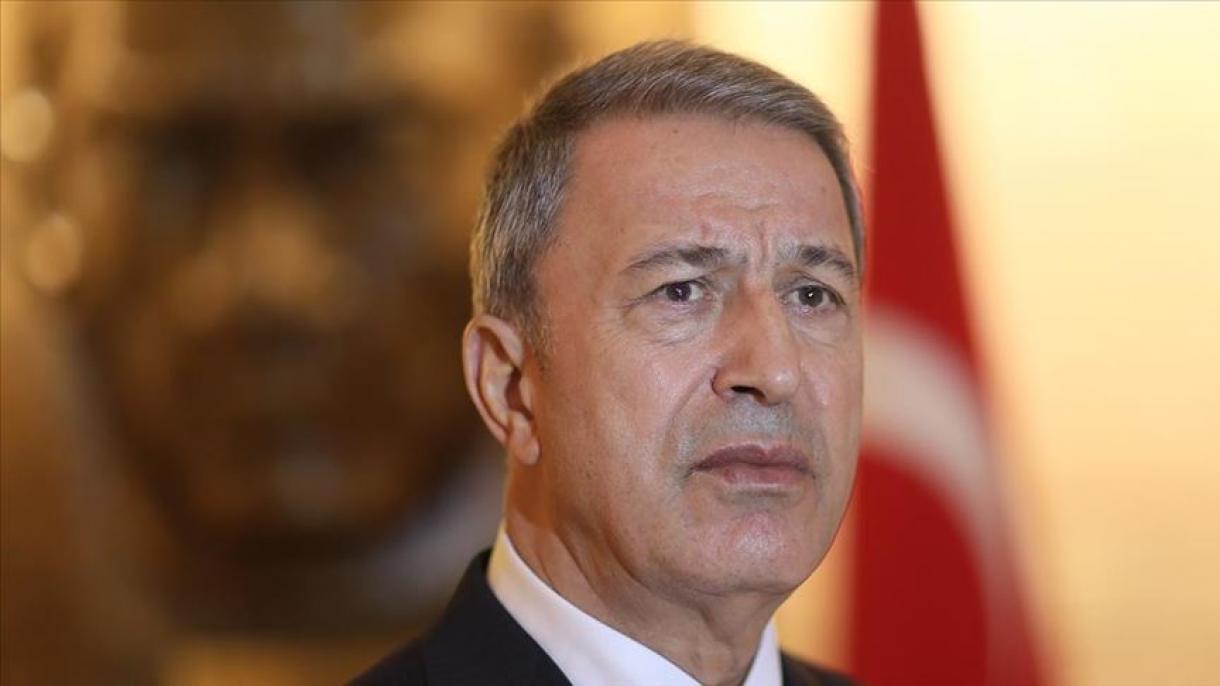 Hulusi Akar: “PKK ilə Suriyadakı qolu PYD hələ bölgədən çıxmayıblar”