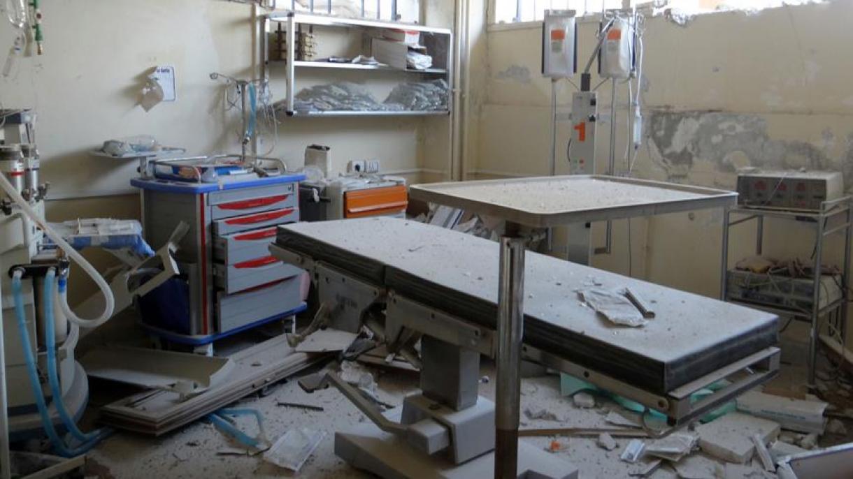 阿勒颇城市近日连遭轰炸所有医院停止服务