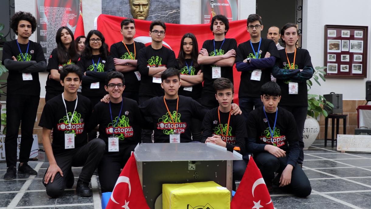 Çində keçiriləcək robot yarışmasında Türkiyəni bu komanda təmsil edəcək