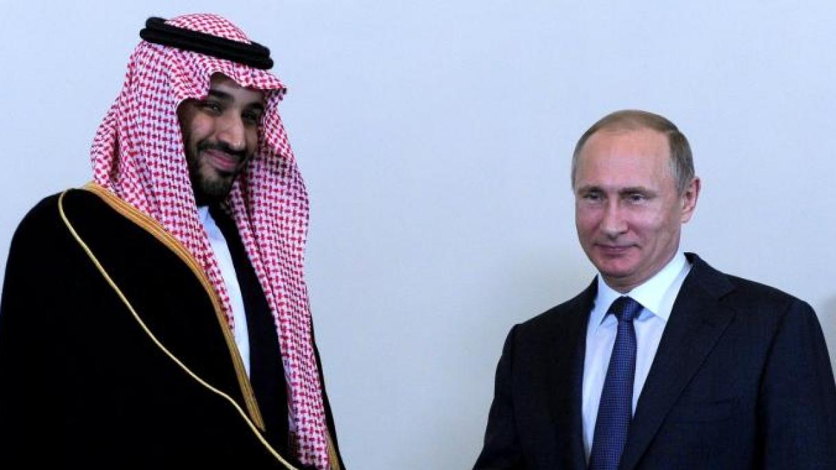 پوتین سعودی عربستان ولیعهد شهزاده سی بن سلمان بیلن صحبت قیلدی