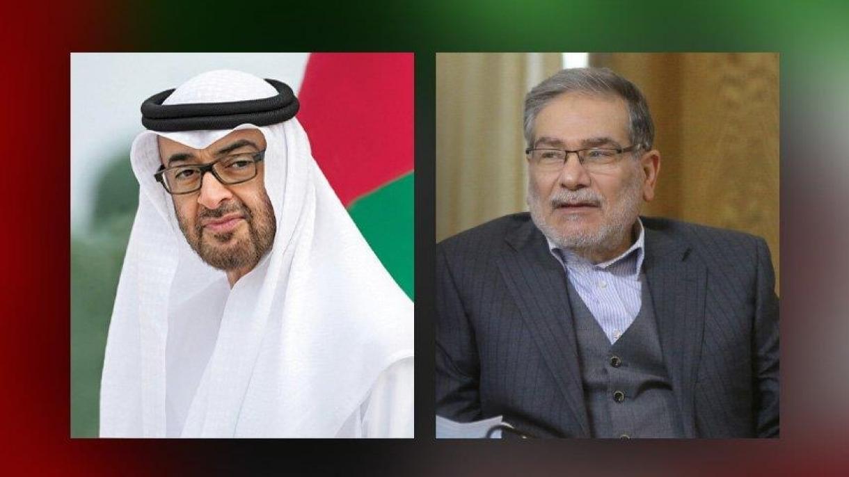دریادار علی شمخانی با رئیس دولت امارات دیدار کرد