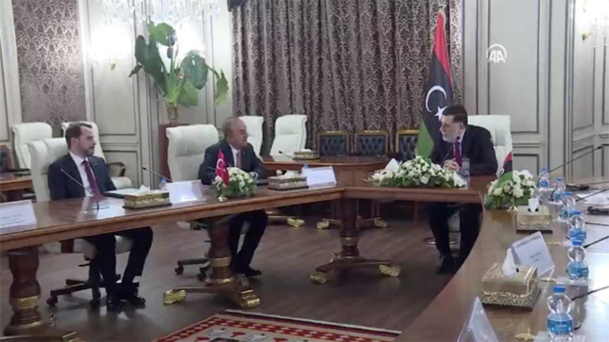 Turkiya delegatsiyasi Liviya poytaxti Tripoliga jo’nab ketdi