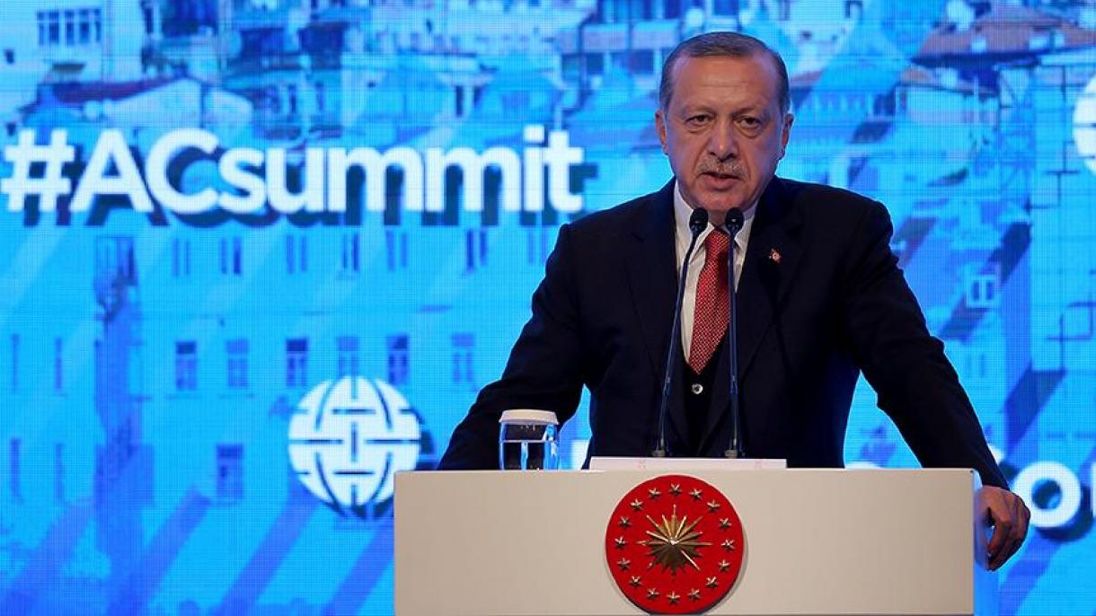 اردوغان: سكوت درقبال جنایت سازمان های تروریستی به نوعی فراخوان برای ارتکاب جنایات علیه بشریت است