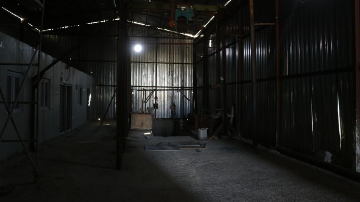 Террористтер Сириянын түндүгүнөн Түркия чек арасына жеткен туннель казышкан