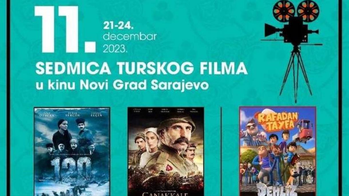 Сараево: 11-Түрк кино жумалыгы башталды