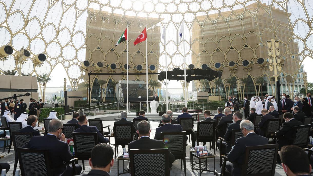 Erdogan: “Considero la Expo Dubái como un llamado para construir juntos un nuevo futuro”