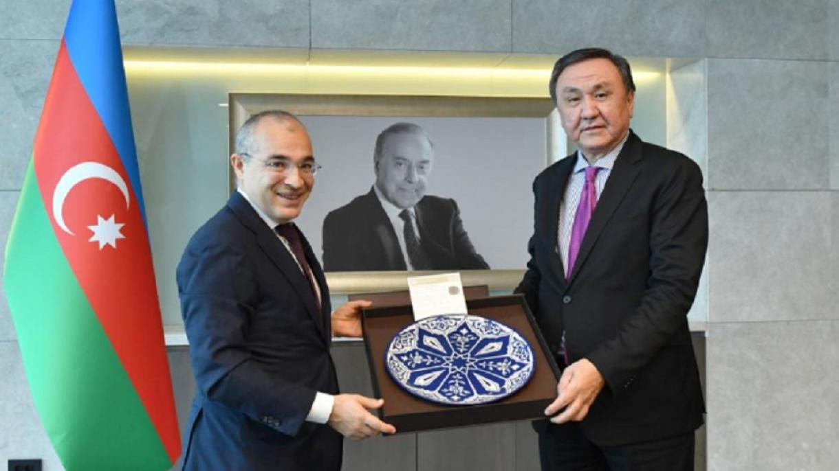 ТМУнун башкы катчысы Азербайжандын экономика министри менен жолугушту
